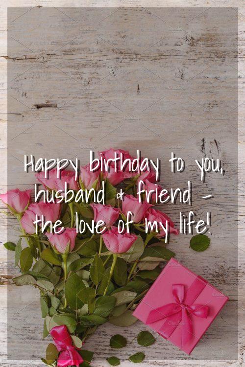 husband birthday wishes quotes in english